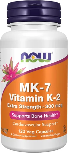 Vista 9 de NOW Foods Suplementos, Vitamina K2 (MK-7) 300 mcg, Fuerza Extra, Soporte para la Salud de los Huesos*, 60 Cápsulas Vegetales