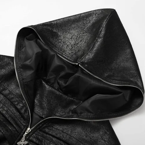 Vista 4 de Thopil Chaqueta Steampunk vintage para hombre, disfraz gótico victoriano