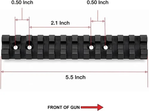 Vista 2 de Mossberg 500/590 Series Tactical Shotgun Picatinny Rail Mount Golden Eye Tactical Mossberg 500/590 Series Tactical Shotgun Picatinny Rail Mount