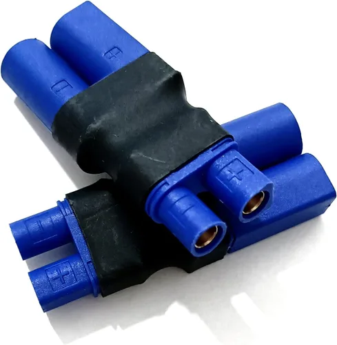 Vista 2 de 2 unids EC3 macho a EC5 hembra adaptador de conector y 2 unids EC3 hembra a EC5 macho adaptador de conector para modelos RC