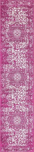 Vista 2 de Rugs.com Arlington Collection - Alfombra de pasillo de 12 pies, color morado, de pelo medio, perfecta para pasillos, entradas