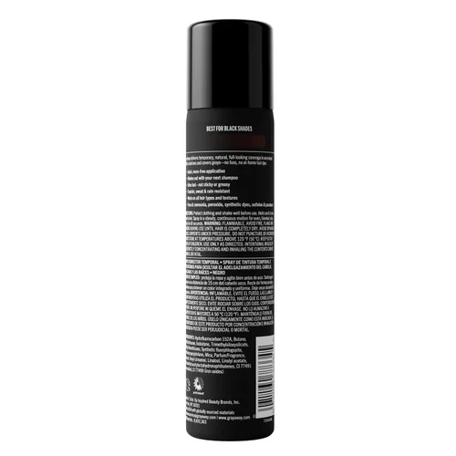 Vista 5 de Gray Away - Spray instantáneo para cubrir raíces para hombre, negro, 2.5 onzas