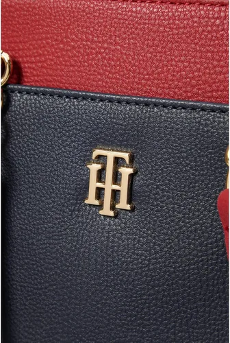 Vista 4 de Tommy Hilfiger Antonella II - Bolso convertible de PVC azul marinorojopiedra talla única Azul marinorojopiedra talla única