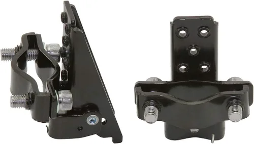 Vista 2 de Alta Estriberas plegables de acero para bicicletas