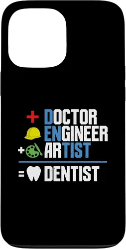 Vista 23 de iPhone 16 Doctor Engineer Artist Dentist Dentistry Dental Assistant Case