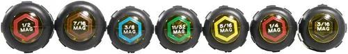Vista 8 de Klein Tools 647M Juego de tuerca magnética con ejes de 6 pulgadas (7 unidades)