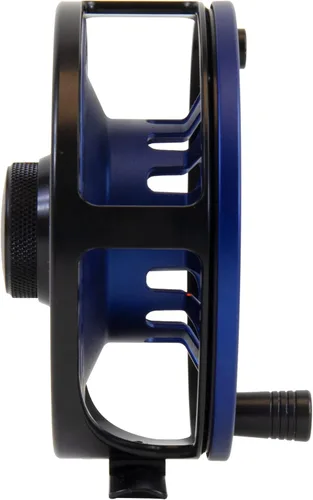 Vista 5 de Cheeky Carrete de pesca con mosca, 4.25 pulgadas, negro/cobalto, C-SIG-425-RBC