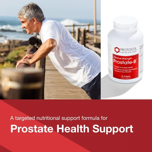 Vista 3 de PROTOCOL FOR LIFE BALANCE Prostate-B Clinical Strength, Hombres, 90 Suplemento para la salud de la próstata para hombres, con beta-sitosterol