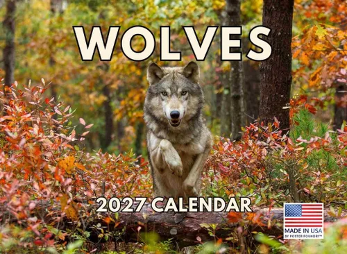 Vista 44 de Calendario mensual de pared de alpaca 2025 Fabricado en Estados Unidos
