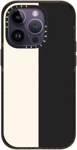 Vista 85 de CASETiFY Impact - Funda para iPhone 13 [protección contra caídas de 6.6 pies/compatible con Magsafe] Black Kingsnake, color negro transparente