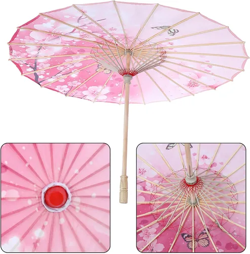 Vista 7 de Fydun Women Umbrella Winroof e Al Dance Umbrella() Home Decor