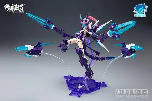 Vista 16 de Personaje original: Modelo oriental A.T.K. Girl Azure Dragon Modelo Kit