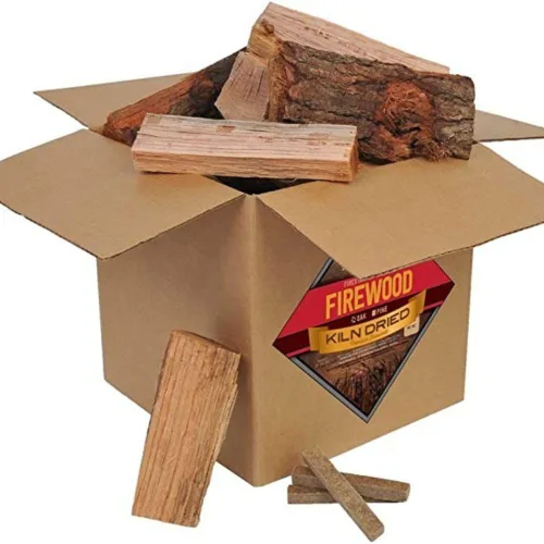 Vista 7 de Smoak Firewood - Leña Premium Certificada USDA Secada al Horno, Madera Dura Mezclada - Corte Grueso (20.32 cm de Piezas) 8-10 kg