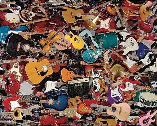 Vista 6 de Garage Band - Rompecabezas de 1000 piezas, 1 EA