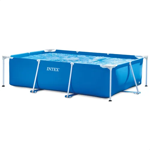 Vista 8 de Intex alberca para bebé, con marco rectangular 28270E (86 x 59 x 23 pulgadas)