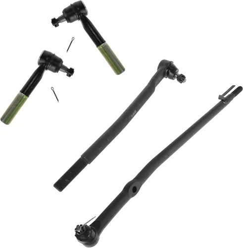 Vista 155 de TRQ Kit de dirección delantera con barra de acoplamiento de fuelle de piñón y cremallera compatible con Toyota Echo 2000-2005
