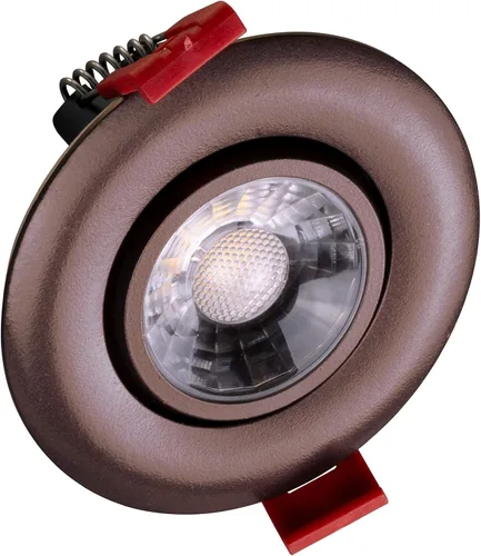 Vista 13 de NICOR Lighting DGD311203KRDBK - Focos empotrados LED, color negro