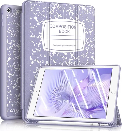 Vista 12 de Fintie Funda delgada para iPad de 9ª / 8ª / 7ª generación de 10.2 pulgadas Tri-Fold Stand, Flexible Soft TPU Back Cover, Viewing & Typing Angles