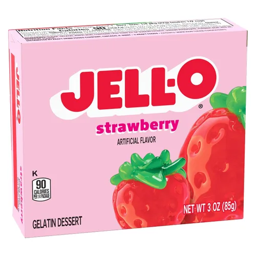 Vista 9 de Jell-O Gelatina de fresa, 3 oz