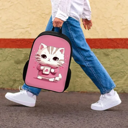 Vista 28 de HUGS IDEA Los animales frescos 3D niños escuela libro bolsa niños impresión mochilas, Baloncesto, Moderno