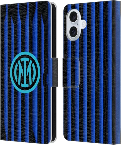 Vista 58 de Head Case Designs Officially Licensed Inter Milan Away 2025/26 Crest Kit Leather Wallet Case Compatible with Apple iPhone 11