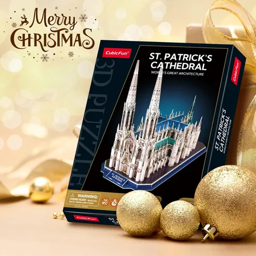 Vista 6 de CubicFun Rompecabezas 3D para niños, Catedral de San Patricio de Nueva York