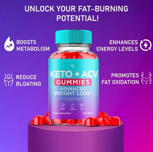 Vista 3 de Suplemento de gomitas de vinagre de sidra de manzana, apoyo diario para la salud digestiva y el bienestar intestinal para mujeres y hombres, gomitas