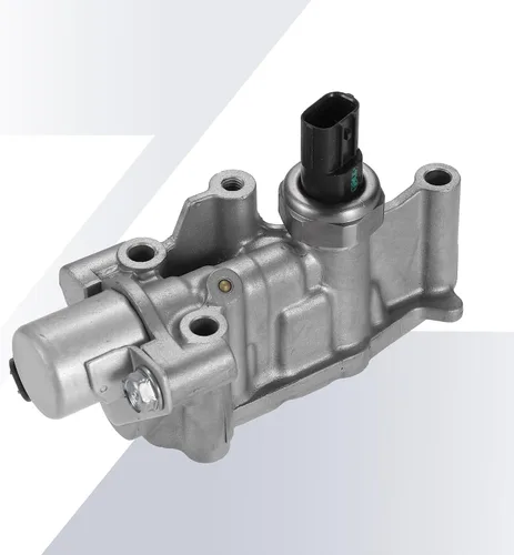 Vista 5 de X AUTOHAUX Válvula de control de carrete solenoide VTEC para Honda Civic 2006 2007 2008 2009 2010 2011 Solenoide de sincronización variable