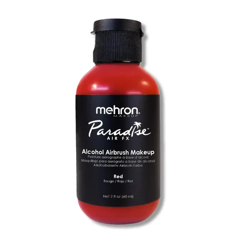 Vista 9 de Mehron Makeup Paradise Air FX - Pintura para aerógrafo a base de alcohol