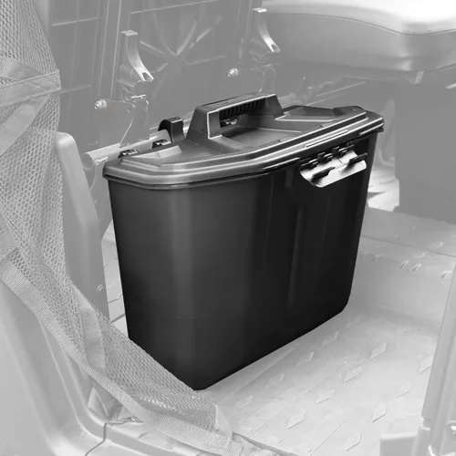 Vista 14 de A & UTV PRO Caja de almacenamiento de cama para Can Am Defender, HD10 HD9 HD8 HD5 Max/Can Am Commander, compatible con accesorios Can-Am Defender