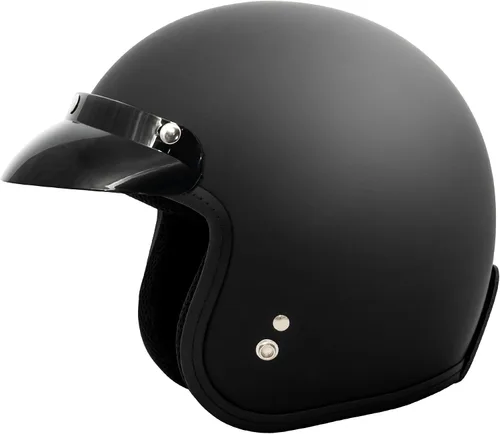 Vista 11 de VCAN Casco de motocicleta V85C 3/4 de cara abierta aprobado por DOT
