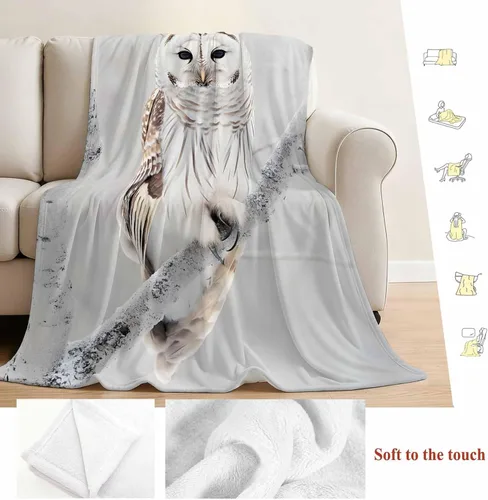 Vista 6 de Manta Singingin de franela ultra suave para la cama, manta de felices Halloween, diseño de mansión, manta para todo el año, manta cálida, mullida