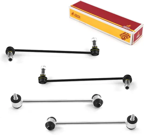 Vista 156 de Metrix Premium Chassis Parts - Kit de 4 piezas de barra estabilizadora delantera y trasera con enlace de extremo de barra estabilizadora para Ford