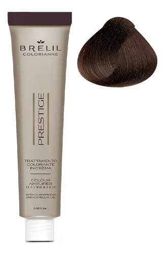 Vista 2 de Brelil Colorianne Prestige Technologically Advanced Tratamiento de teñido en crema Hydra Color Technology, rubio ceniza, 3.4 fl oz./3.38 fl oz (7/10)