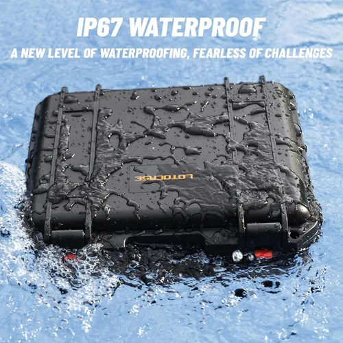 Vista 5 de Estuche para llave de impacto y dinamométrico Dewalt - Caja de herramientas dura impermeable Design for Dewalt Set, Power Tool Combo Kit Bag for