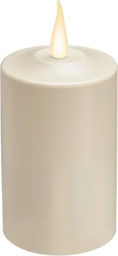 Vista 6 de Xodus Innovations FPC1584 - Vela de pilar resistente a la intemperie sin llama para interiores y exteriores, de 4 pulgadas, funciona