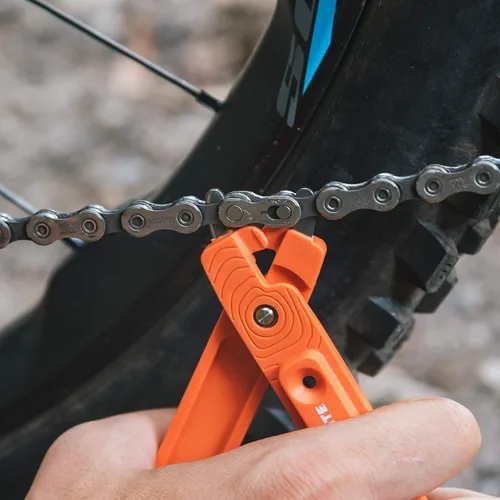 Vista 6 de Granite Talon - Palancas de neumáticos para bicicleta con alicates de eslabones maestros de cadena (naranja) nylon body, stainless-steel tips