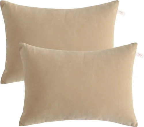Vista 8 de BEDSUM Paquete de 2 almohadas pequeñas, mini almohada de microfibra de 11 x 7 pulgadas para viajes, mascotas, suaves y lavables a máquina, almohadas