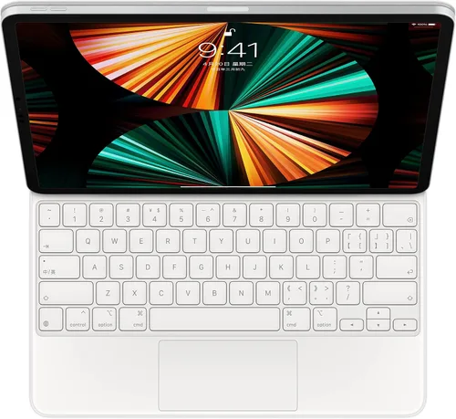 Vista 11 de Apple Magic Keyboard: Funda de teclado para iPad Pro de 11 pulgadas (1ª, 2ª, 3ª, 4ª generación) y iPad Air (4ª, 5ª generación y M2), gran