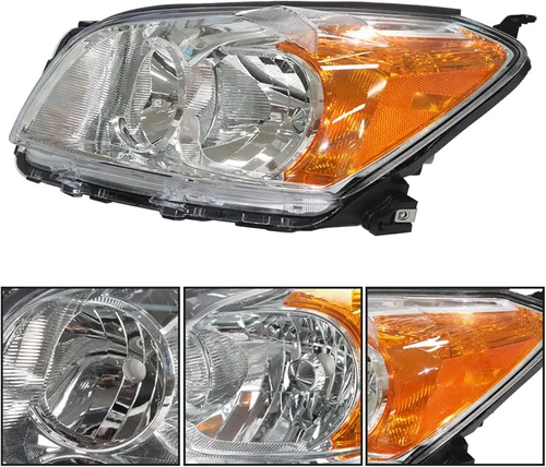 Vista 4 de Faros halógenos montaje montaje repalcement para RAV 4 2009 2010 2011 2012 lado izquierdo y derecho repalcement para TO2502190 TO2503190