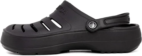 Vista 3 de Nautica - Zuecos para hombre - Sandalia deportiva - Con cierre ajustable en la espalda - (Zapatos para aguaPantuflas de pelo suave) River Edge
