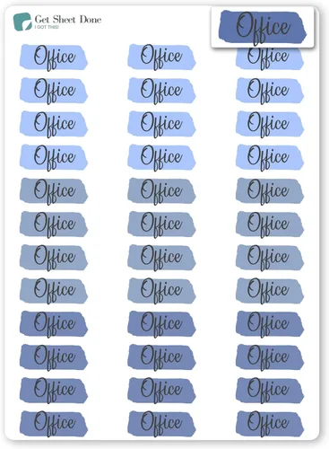 Vista 13 de Home Planner Stickers Remote Work Itinerary Track Adult Productivity Tools Calendar Reminders, Time Management, Adulting Schedule Tracker