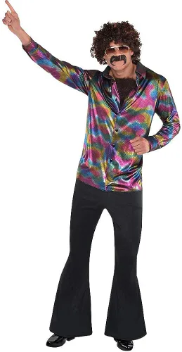 Vista 2 de amscan Men's Retro
