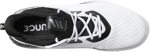 Vista 2 de adidas Alphabounce 1 - Tenis de correr para hombre, Vivid Red-core Black-white