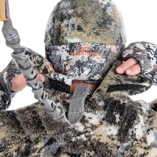 Vista 3 de Sitka Optifade Elevated II - Chaleco de caza con aislamiento silencioso para hombre