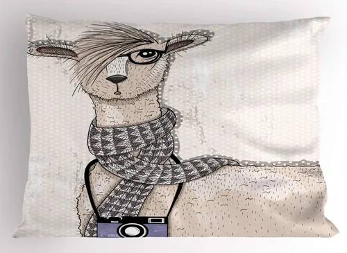 Vista 25 de Ambesonne Funda de almohada con frase en escala de grises, composición de flechas y puntos, inscripción inspiradora Be Brave, funda de almohada Gris