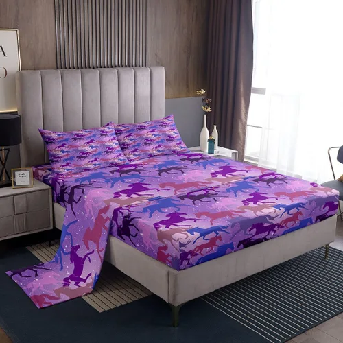 Vista 18 de Feelyou Juego de ropa de cama con alfabeto 3D, juego de sábanas coloridas del alfabeto inglés para niños y adultos, sábanas de dibujos animados
