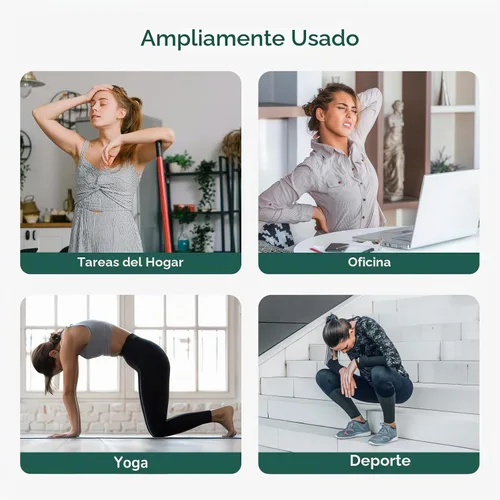 Vista 8 de Varilla de masaje de bambú - Rodillo para moldear el cuerpo, herramienta de masaje Guasha para relajar los músculos
