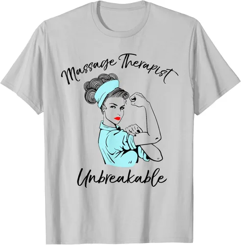 Vista 38 de Camiseta de masaje irrompible para terapeuta de masaje, Blanco, S
