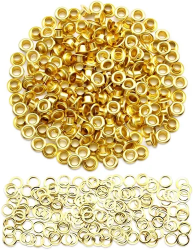 Vista 37 de SEMINI 800 Sets 4 Colors 6mm Grommet Eyelet Kit with Install Tool Kit